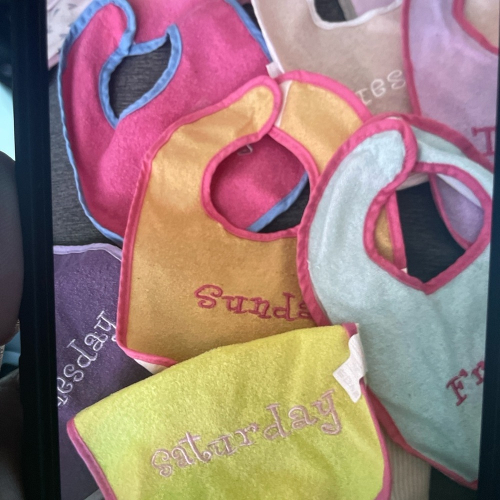 Colorful Baby Bib Set